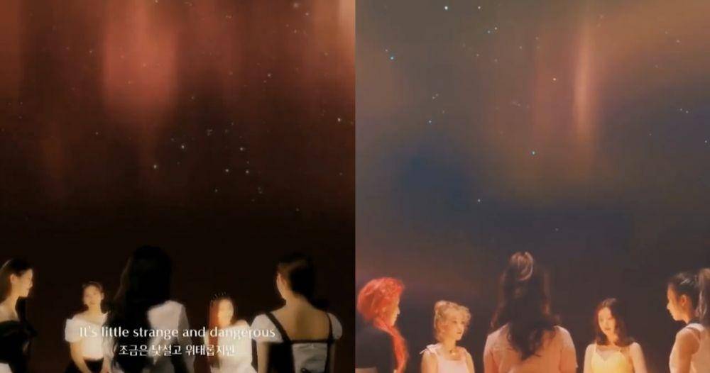 kemiripan VCR IVE dan MV Red Velvet (twitter.com/05_89_02)