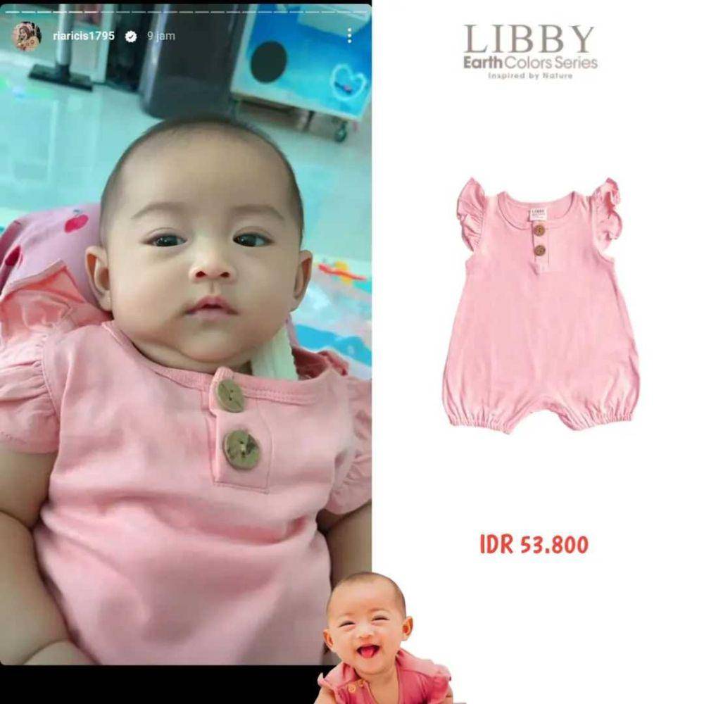 harga outfit baby Moana (instagram.com/ricistr.fashion)