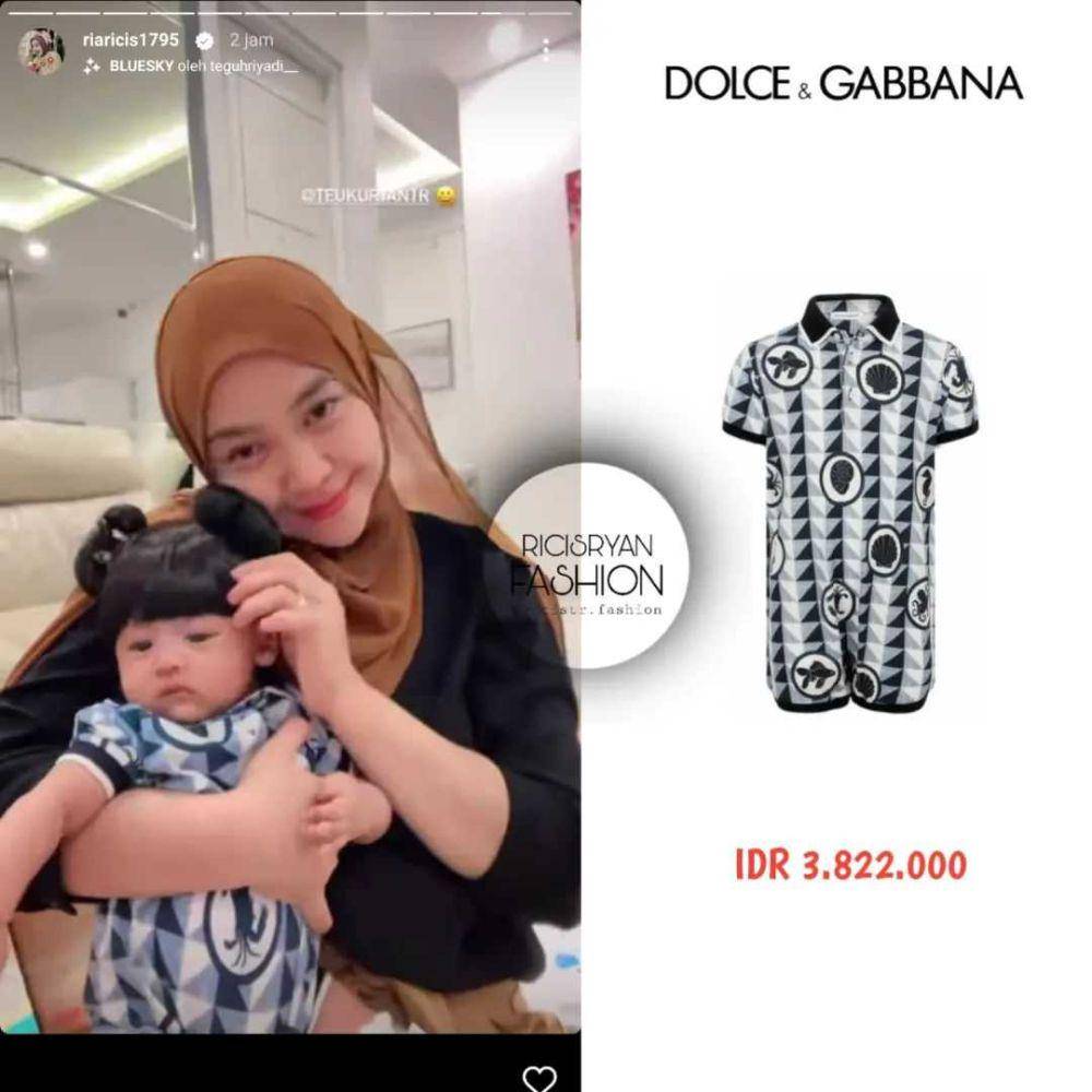 harga outfit baby Moana (instagram.com/ricistr.fashion)
