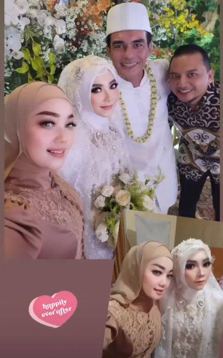 potret pernikahan Teddy Syach dan Anne (instagram.com/nitanitnot02)