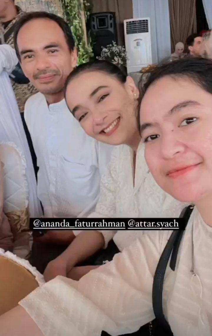 potret pernikahan Teddy Syach dan Anne (instagram.com/aryandasasha)