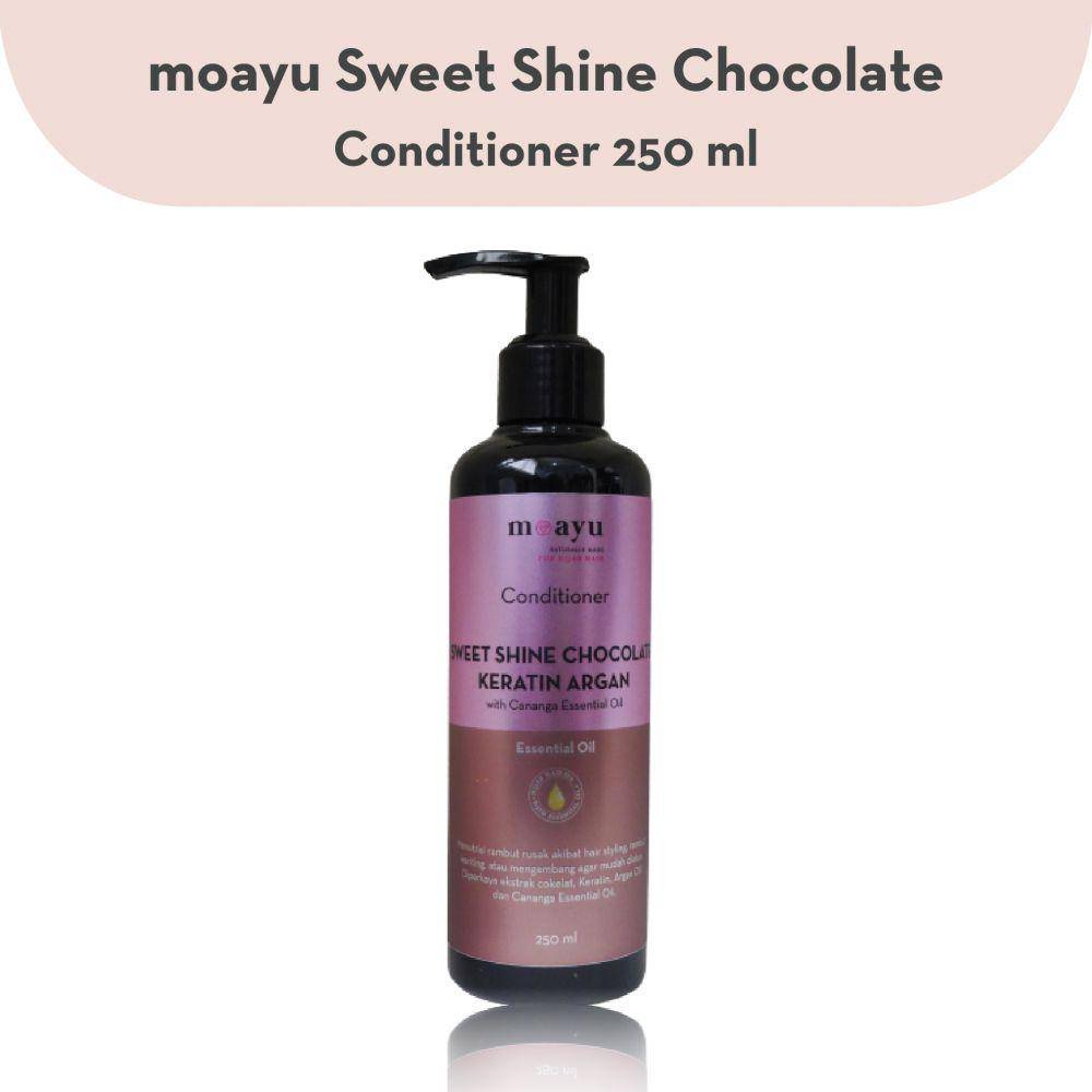 Moayu Sweet Shine Chocolate Keratin Argan Conditioner (moayu.com)