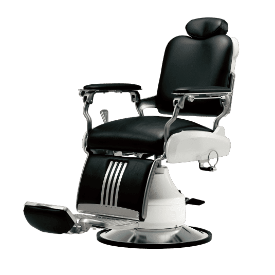 Ilustrasi kursi barbershop merek Takara Belmont (takarabelmont.com)