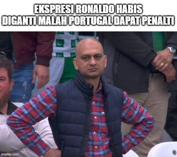 meme Ronaldo gagal cetak gol (twitter.com/trollfootball)