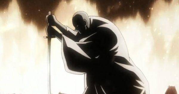 Sakahone membunuh para Quincy yang tergeletak tak berdaya ( Dok. Pierrot / Bleach )