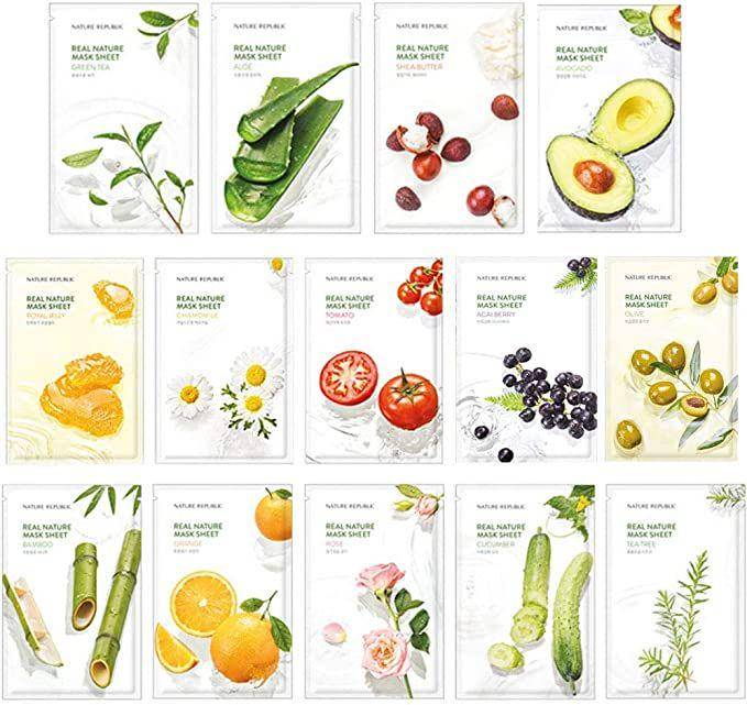 face mask Nature Republic (amazon.sg)