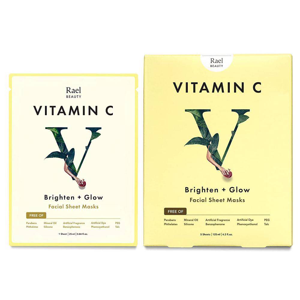 Rael Bamboo Vitamin C Face Sheet Mask (amazon.in)