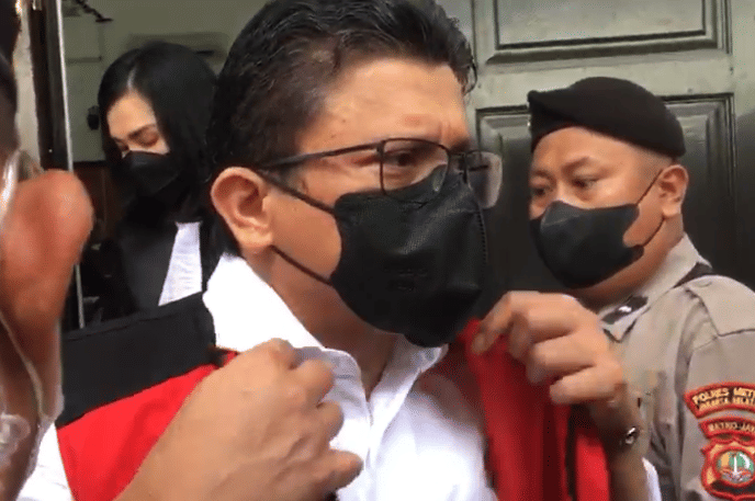 Ferdy Sambo usai jalani sidang di PN Jaksel pada Selasa (29/11/2022). (IDN Times/Irfan Fathurohman)