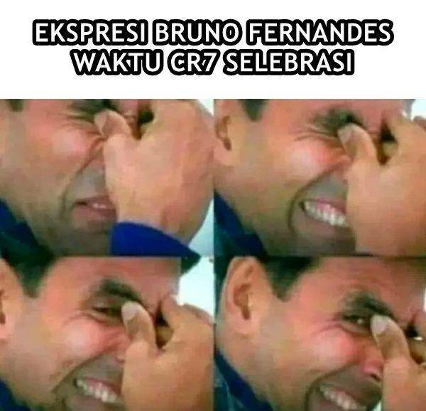 meme Ronaldo gagal cetak gol (twitter.com/trollfootball)