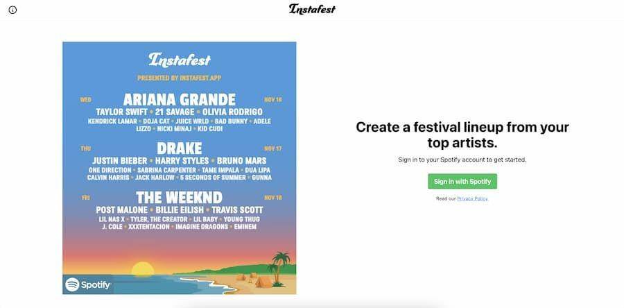 ilustrasi cara membuat Instafest Spotify (IDN Times/Laili Zain)