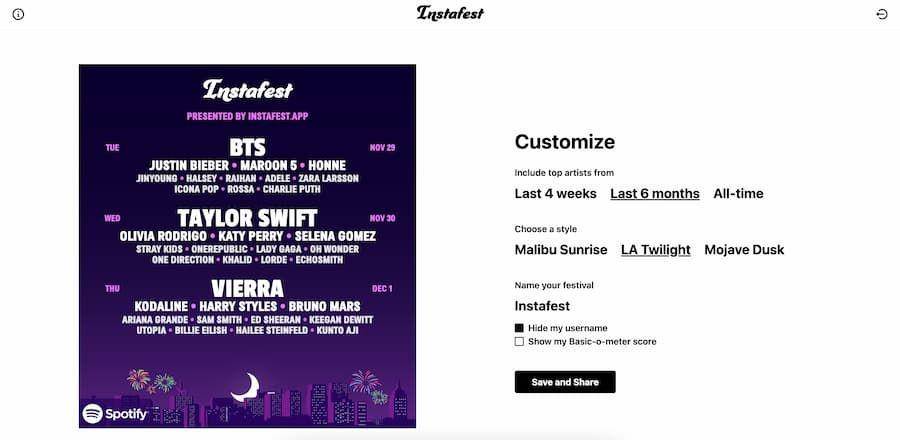 ilustrasi cara membuat Instafest Spotify (IDN Times/Laili Zain)