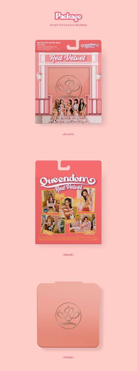 potret packaging mini album Queendom, Red Velvet (twitter.com/RVsmtown)