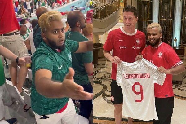 potret kocak suporter gadungan (twitter.com/nocontextfooty)