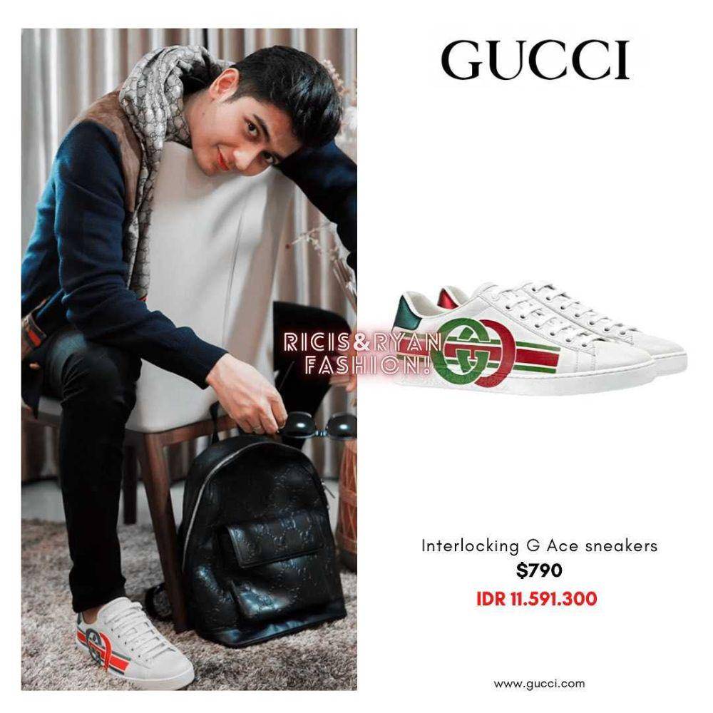 harga sepatu Teuku Ryan (instagram.com/ricisryan.fashion)