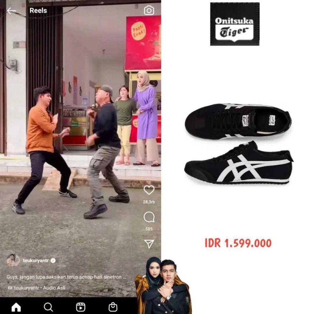 harga outfit Teuku Ryan (instagram.com/ricistr.fashion)