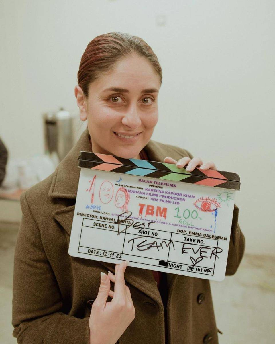 Kareena Kapoor syuting di London. (instagram.com/kareenakapoorkhan)