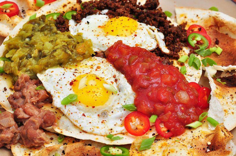 huevos rancheros (commons.wikimedia.org/	jeffreyw)
