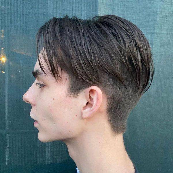 Old fashioned curtain haircut (pinterest.com/menshairstylestoday)