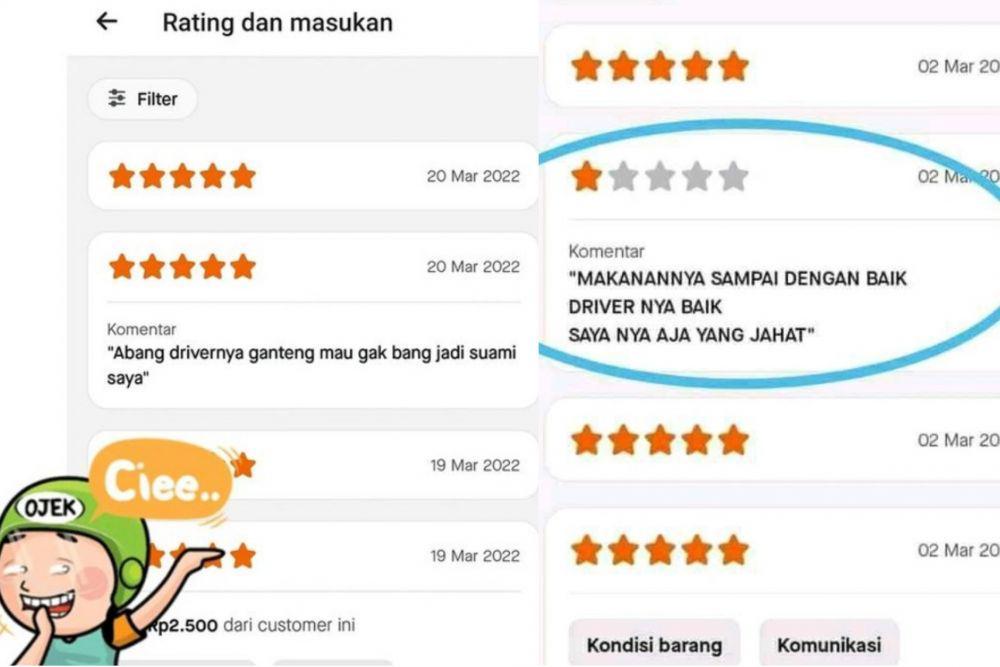 13 Komentar Absurd Pelanggan Ojol yang Bikin Mood Naik, Ngabrut Abis!