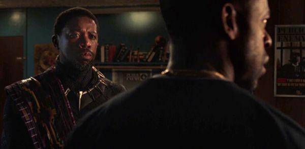 T'Chaka dan N'Jobu, kedua putra Azzuri. (Dok. Marvel Studio/Black Panther)