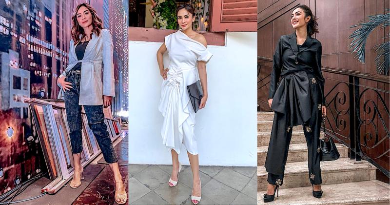 9 Padu Padan High Heels Ala Masayu Anastasia, Elegan!