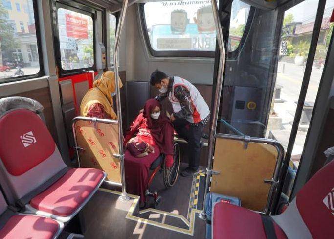 Trans Semarang Hadirkan Bus Ramah Difabel, Cek Rutenya Di Sini
