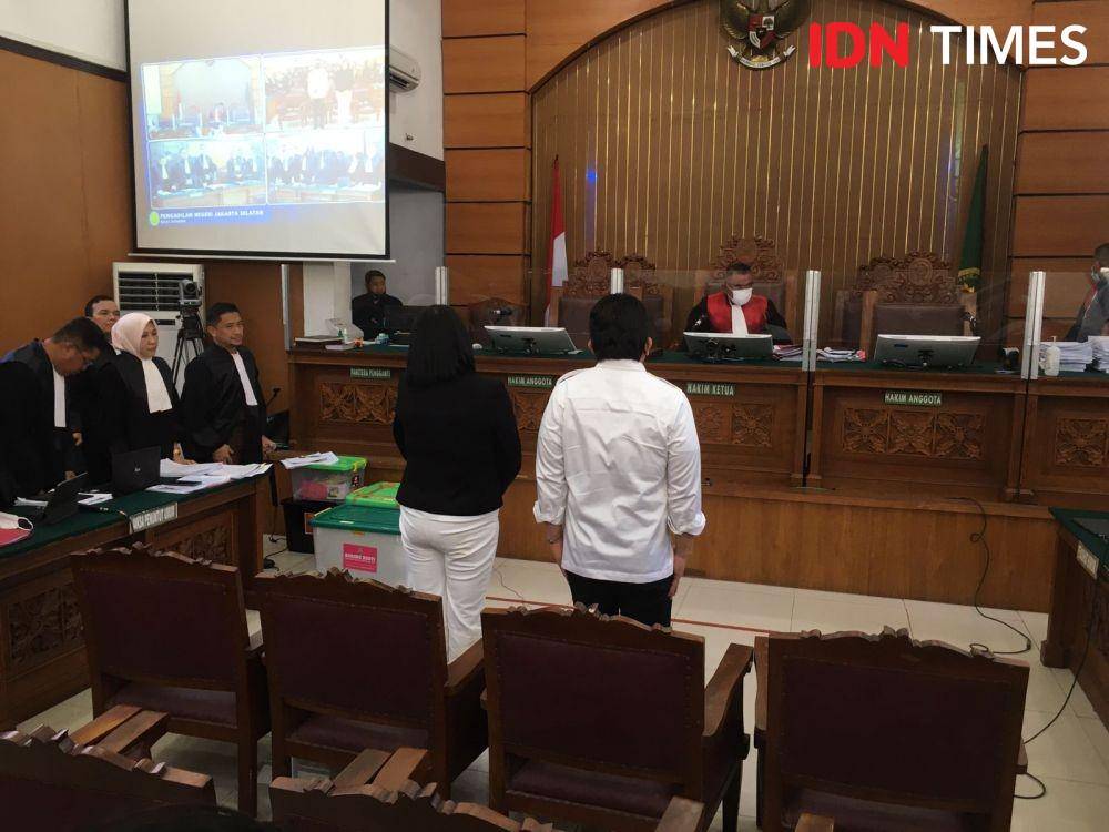 Ferdy Sambo dan Putri Candrawathi jalani sidang lanjutan di PN Jaksel pada Selasa (29/11/2022). (IDN Times/Irfan Fathurohman)
