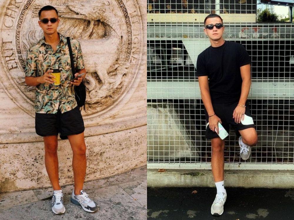 9 Inspirasi Outfit dengan Short Pants ala Herjunot Ali, Simpel Kece!