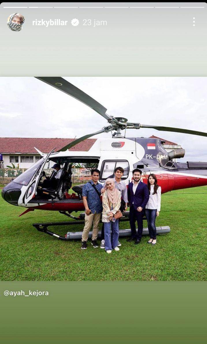 potret Rizky Billar (instagram.com/rizkybillar)