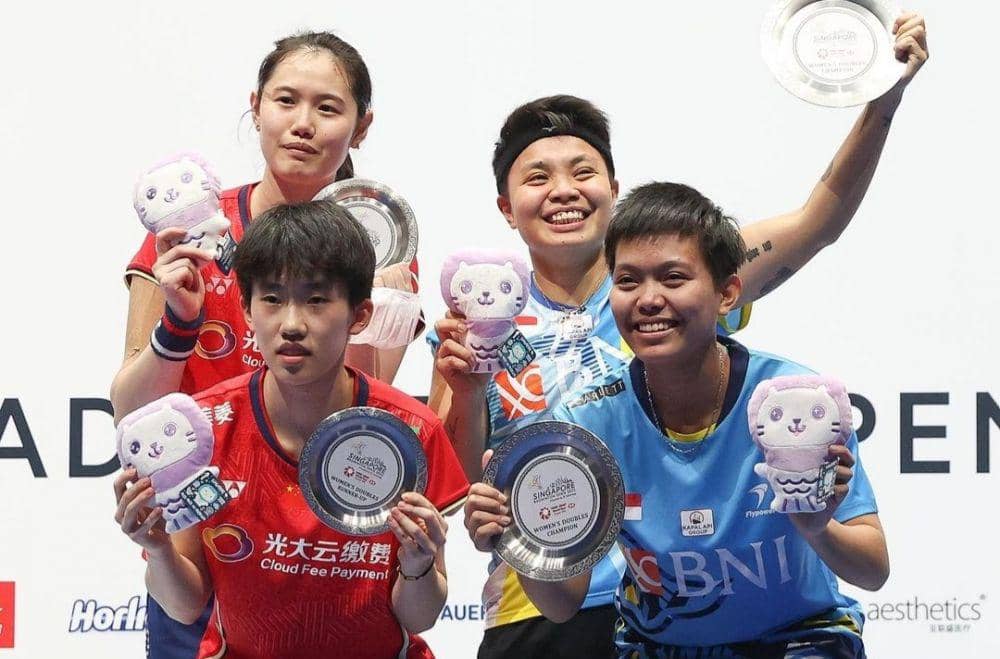 8 Ganda Putri Dunia yang Berlaga di World Tour Finals 2022