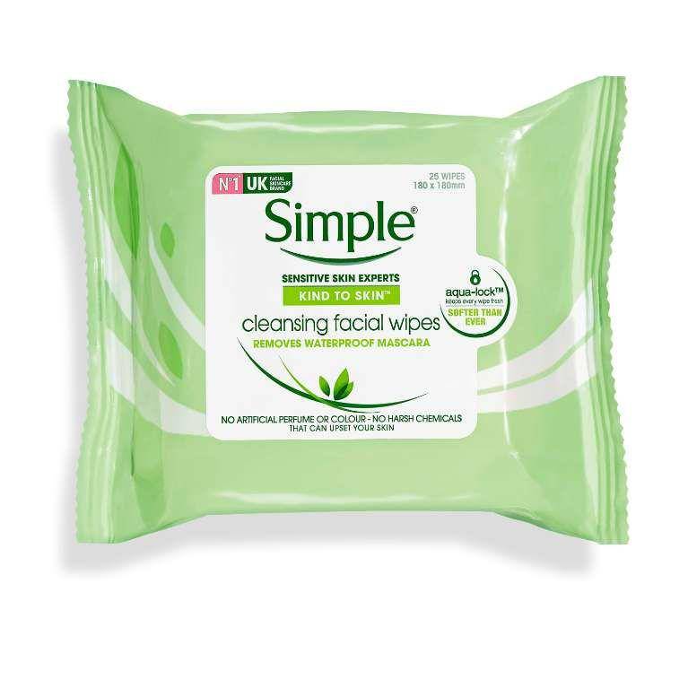 Simple Kind To Skin Cleansing Facial Wipes (simpleskincare.com)