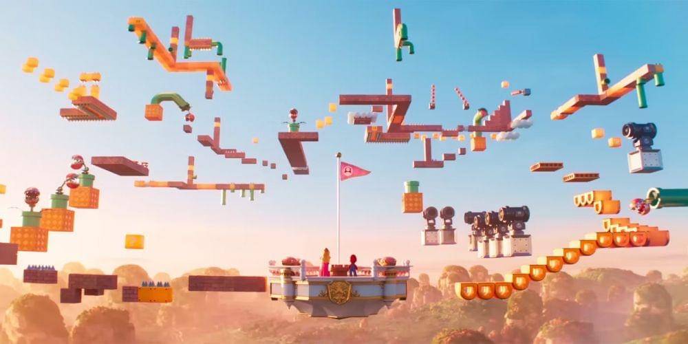 Platformer khas Mario. Illumination