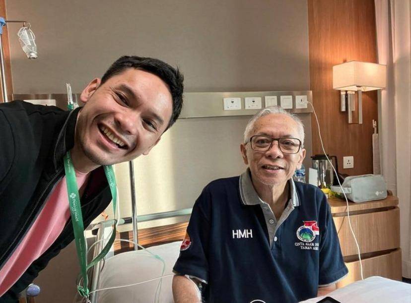 Ben Kasyafani dan ayahnya (instagram.com/benkasyafani)