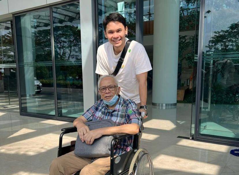 Ben Kasyafani dan ayahnya (instagram.com/benkasyafani)