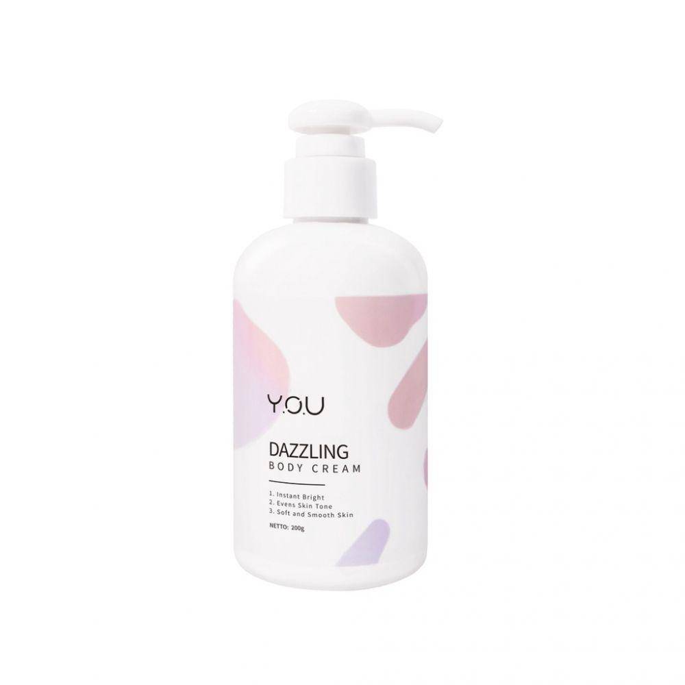 Y.O.U Dazzling Tone Up Body Cream (shopee.co.id/youbeautyofficial)