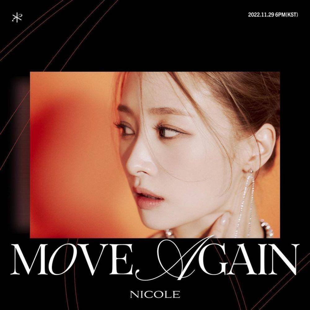 Nicole KARA dalam pemotretan album Move Again (instagram.com/nicole_jung)