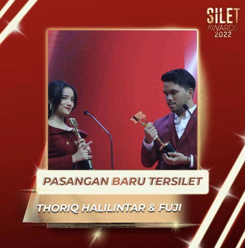 thoriq dan fuji memenangkan penghargaan (instagram.com/rctiplus)