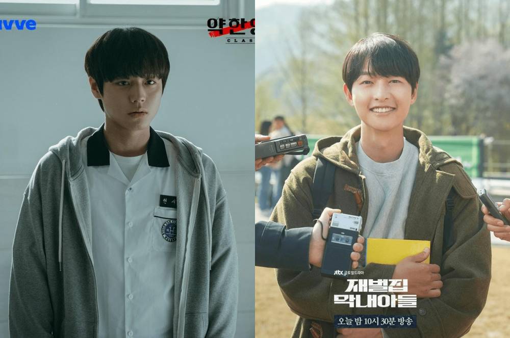 Park Ji Hoon di drama Weak Hero Class 1 (instagram.com/wavve.official) | Song Joong Ki di drama Reborn Rich (instagram.com/jtbcdrama)