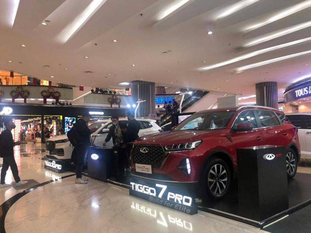 Pop Up Showroom Chery di pusat perbelanjaan (dok. Chery)