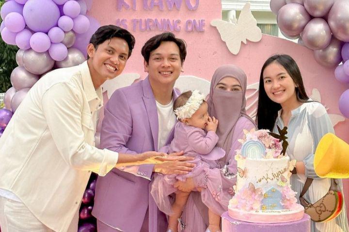 10 Potret Ultah ke-1 Zakia Xena Anak Natta Reza dan Wardah Maulina