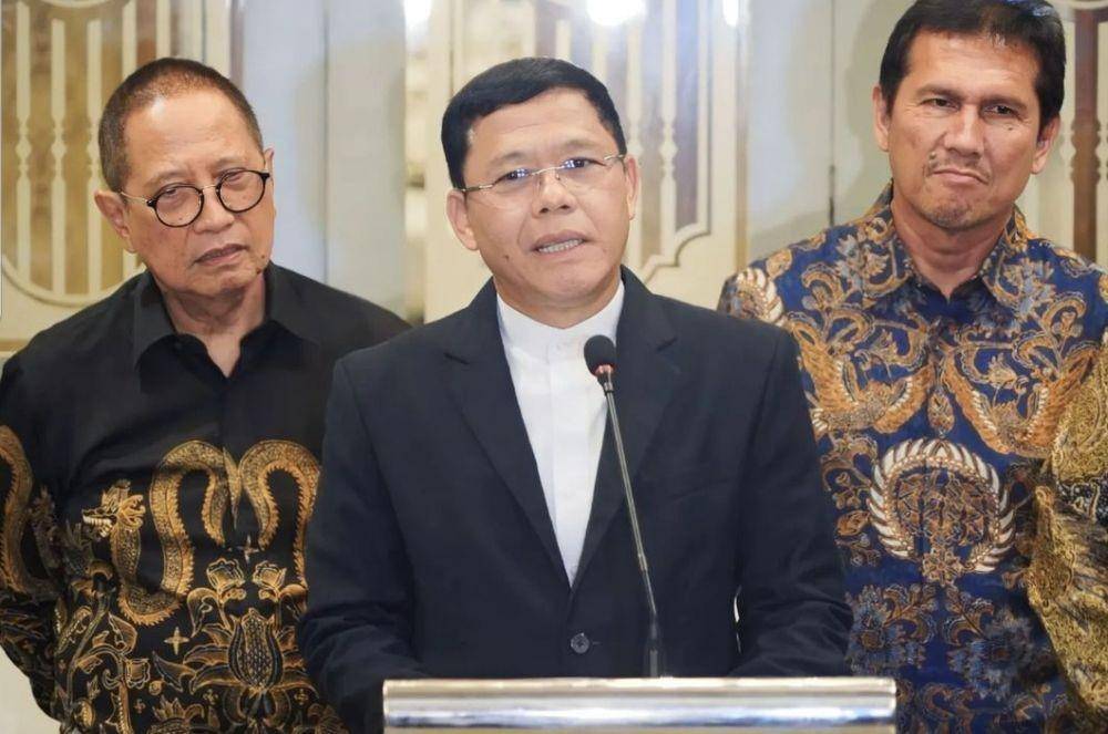 Plt Ketua Umum Partai Persatuan Pembangunan (PPP), Mardiono ketika mengikuti makan malam di Restoran Bunga Rampai, 30 November 2022. (www.instagram.com/@golkar.indonesia)