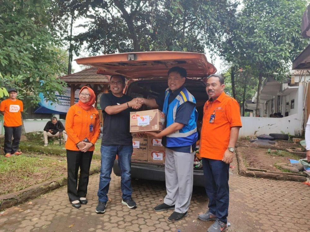Pos Indonesia Percepat Penyaluran Bantuan Bagi Korban Gempa Cianjur