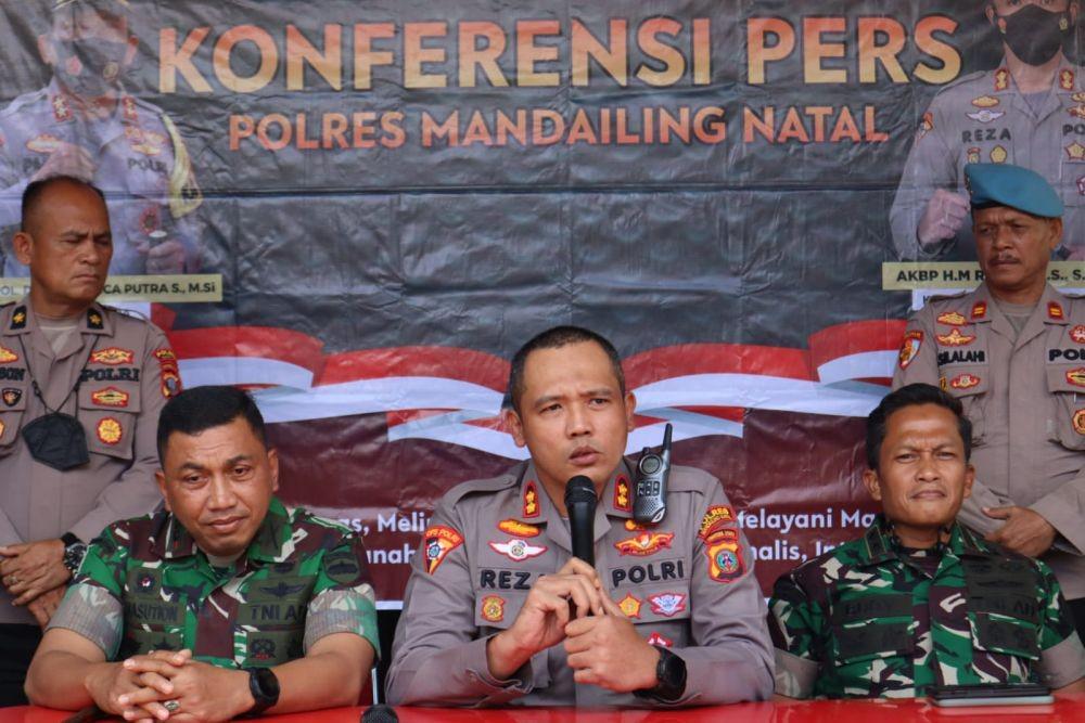 Isu Prajurit TNI Jemput Mafia Tambang di  Madina, Ini Kronologinya