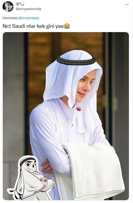 Komentar nyeleneh netizen Indonesia soal NCT Saudi (Twitter.com/armyzenimnida/)