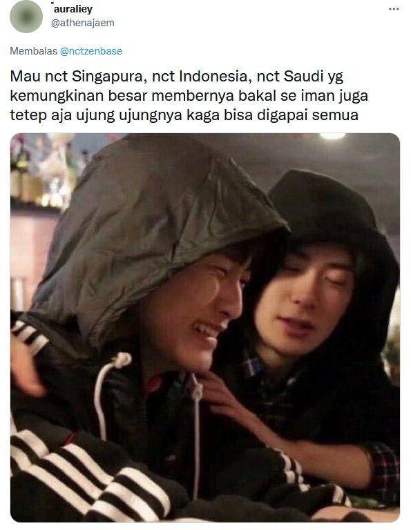 Komentar nyeleneh netizen Indonesia soal NCT Saudi (Twitter.com/athenajaem/)