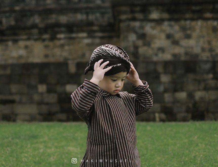 potret Athar di Candi Borobudur (instagram.com/citraciki)