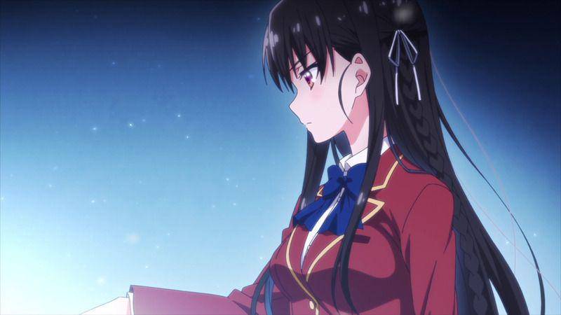 Horikita Suzune di anime Classroom of the Elite (Dok. Lerche/Classroom of the Elite)