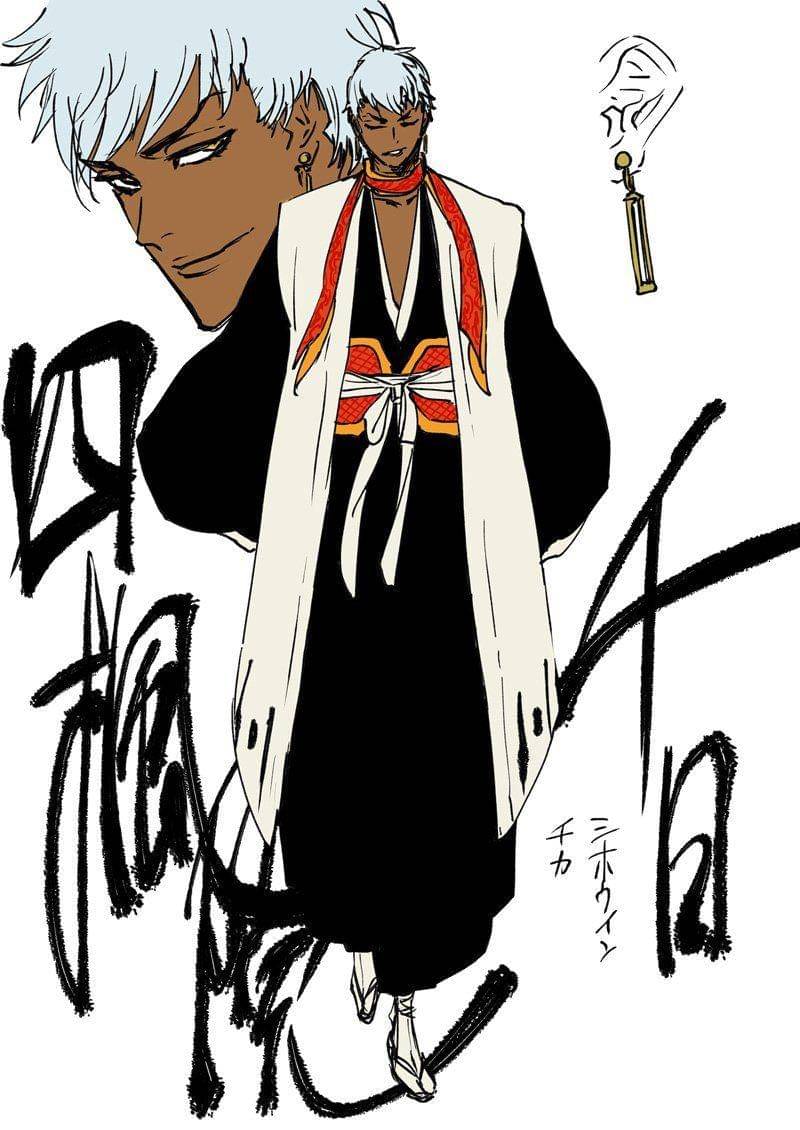 Ilustrasi Chika Shihoin. (Dok. Shueisha, Tite Kubo/Bleach)