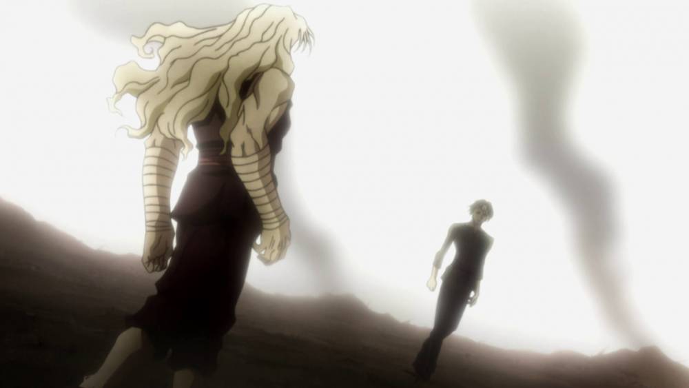 Chrollo Lucilfer vs Silva Zoldyck (dok. MADHOUSE/Hunter x Hunter)