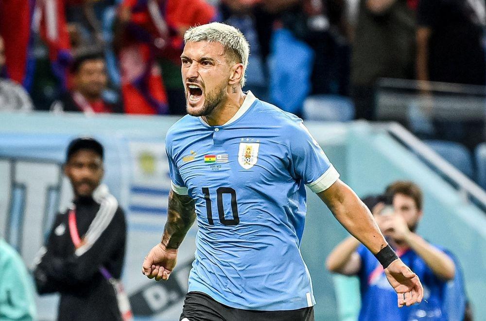 Arrascaeta Bawa Uruguay Unggul atas Ghana di Babak Pertama